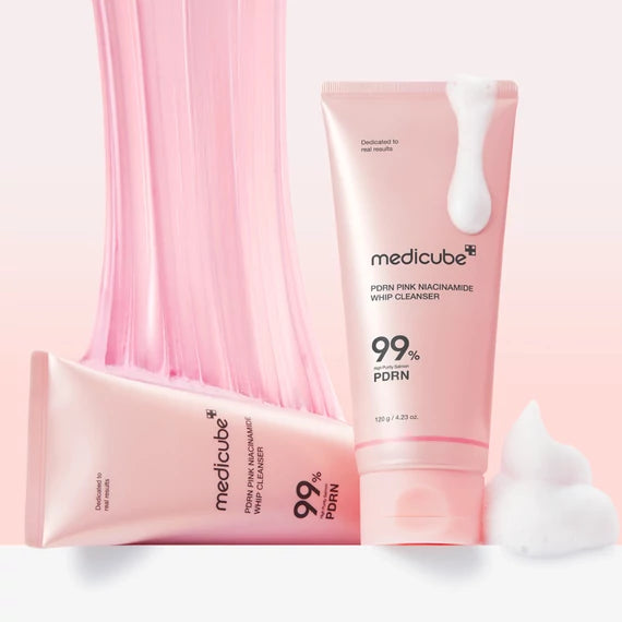 PDRN Pink Niacinamide Wrip Cleanser, Medicube