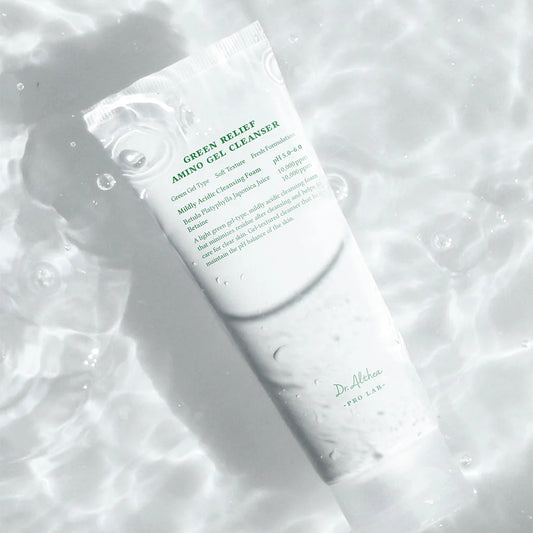 Green relief Amino Gel Cleanser, Dr Althea