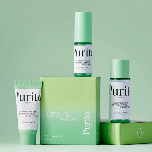 Wonder Releaf Centella Mini Kit, Purito