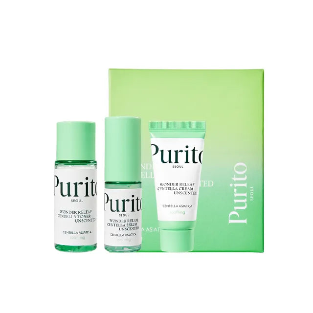 Wonder Releaf Centella Mini Kit, Purito