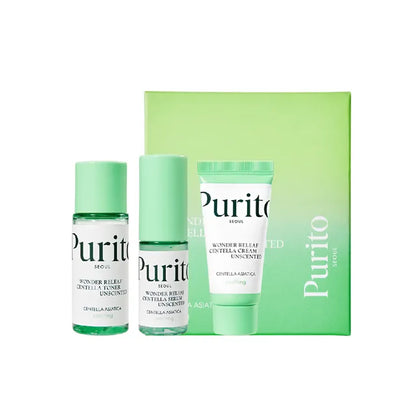 Wonder Releaf Centella Mini Kit, Purito