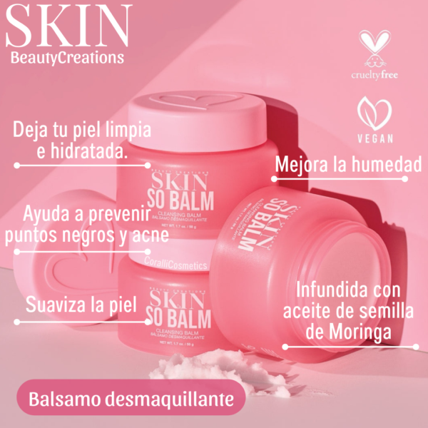 BALSAMO DESMAQUILLANTE SO BALM, BEAUTY CREATIONS - Imagen 2