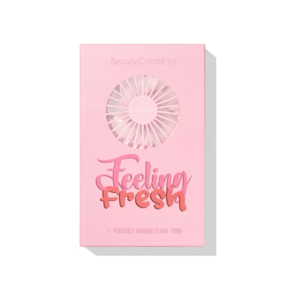 VENTILADOR DE MANO FEELING FRESH / ROSA, BEAUTY CREATIONS - Imagen 4